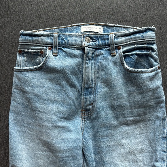Abercrombie & Fitch The 90s straight ultra high-rise women’s jeans 28/6r - Picture 5 of 9